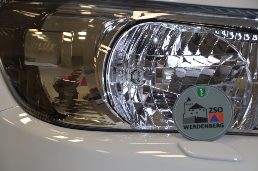 Reko-Fahrzeug Toyota Hailux